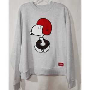 Snoopy Football player Sweatshirt women's medium